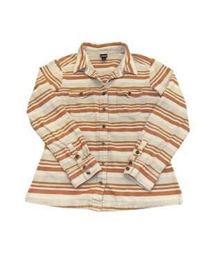 Patagonia Women’s Fjord Button Up Flannel Long Sleeve Size 6 EUC